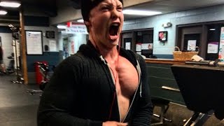 16 Year Old Bodybuilder  Chest Workout and Posing [upl. by Nittirb]