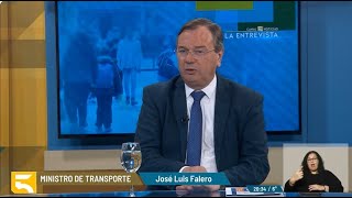 Entrevista al ministro de Transporte y Obras Públicas José Falero  La Entrevista  12082024 [upl. by Ginnifer594]