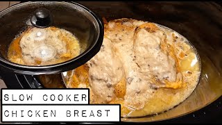 Slow Cooker Chicken Breast  Dump and Go Crockpot Dinner [upl. by Eiramave]