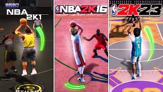 GREENING On Every NBA 2K in one video… [upl. by Ahkeber]