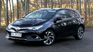 2015 Toyota Auris 12 Turbo 116 HP Test Drive [upl. by Nevek]