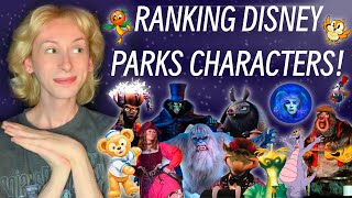 RANKING DISNEY PARKS CHARACTERS 🔮🧸🍊 with Nicky Marra [upl. by Enaitsirk]