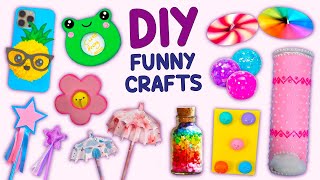 16 DIY FUNNY and EASY CRAFT PROJECTS YOU CAN DO IN 5 MINUTES [upl. by Olram]