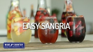 Three Easy Sangria Recipes [upl. by Burnley535]