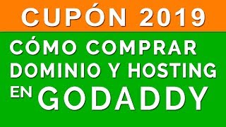 Como comprar un Dominio y Hosting en Godaddy 2020 [upl. by Yoreel827]