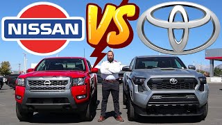 Nissan Is The New Toyota 2025 Frontier vs Tacoma [upl. by Geaghan]