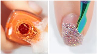 NAIL HACKS EVERYONE SHOULD KNOW  Nail Art Hack Compilation [upl. by Eillat459]