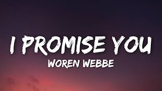 Woren Webbe  I Promise You Live Performance Lyric Video  Piano Love ballad [upl. by Yrtneg]