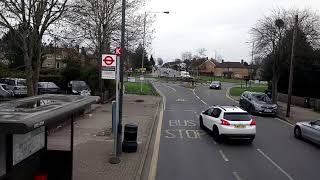 FULL ROUTE VISUAL  London Bus Route H12  South Harrow to Stanmore Station  ADH45261 YY67UUS [upl. by Eniretak]