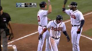 20110616 Recap NYM 8 ATL 9 [upl. by Grussing]