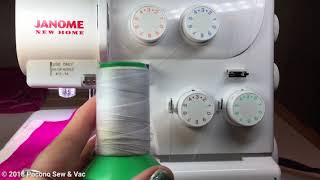 Simple Serging 103 3Thread Overlock Stitches amp Rolled Hems [upl. by Franza]