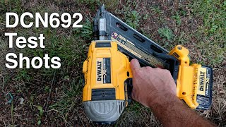 DEWALT DCN692 Test Shots [upl. by Sissy]