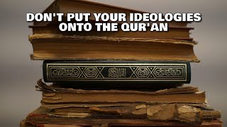 Dont Put Your Ideologies Onto The Quran  Dr Asif Munaf x Hamza Tzortzis [upl. by Afra]