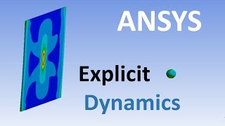 Ansys  Explicit Dynamics  How To Create Simple Explicit Dynamics Analysis [upl. by Florette774]