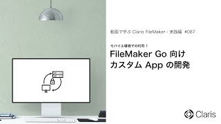 FileMaker Go 向けカスタム App の開発 [upl. by Munt]