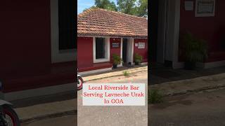 Riverside Bar In Goa  Urrak special  Mhambrey Bar In Aldona Goa goanfood goa foodvlog yt [upl. by Guyon]