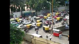 Bengaluru rush hour traffic [upl. by Gosney]