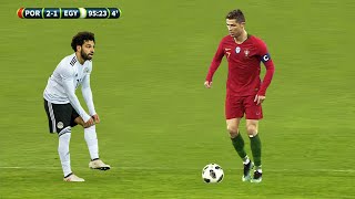 Cristiano Ronaldo vs Mohamed Salah • Best Goals amp Skills  HD [upl. by Nallaf626]