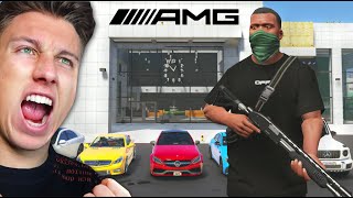 ÜBERFALL auf MercedesBenz AMG GTA 5 DEALER MOD 140 [upl. by Mcleod]