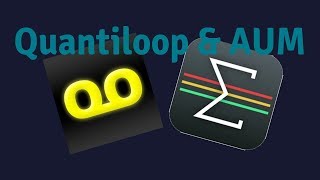 Tutorial  Quantiloop in AUM [upl. by Leuqram]