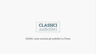 GUIDA Scaricare gli audiolibri su iTunes [upl. by Ijnek]