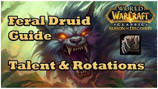 Feral Druid DPS Guide Talents Rotation amp Powershifting WoW SoD [upl. by Pedroza]