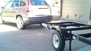 How to assemble an Ironton Utility Trailer from Northern Tool [upl. by Ez]