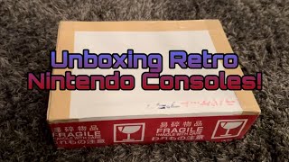 Unboxing Retro Nintendo Consoles from Japan [upl. by Suirred]