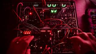 Eurorack Modular  SP404 MK2 Techno Jam 12 [upl. by Jezrdna22]