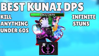 Critical Revengeance BEST DPS KUNAI BUILD ENDLESS STUN [upl. by Kimberly925]