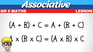 Associative Property Grade 8 [upl. by Eadmund896]