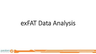 exFAT Data Processing in E3 [upl. by Allianora]