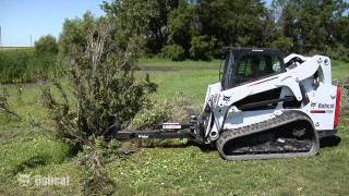 Bobcat Brush Saw Attachment [upl. by Ihcego]