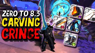 Carving Cringe Zero To 83  Albion Online  5M Silver Giveaway [upl. by Gloriane604]