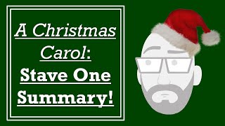 A Christmas Carol Stave One Summary  DystopiaJunkie GCSE English Revision Hints and Tips [upl. by Finlay431]