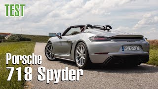 TEST 2020 Porsche 718 Spyder [upl. by Hertzfeld]