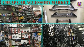 BRANDED CAR ACCESSORIES IN LOWEST PRICE  KAROL BAGH  SOUND SYSTEMS  SEAT COVERS  ALLOYS [upl. by Shelman321]