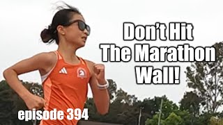 Avoid Hitting The Marathon Wall marathon running marathontraining [upl. by Olonam]