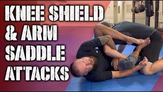 How to Weaponize the Knee Shield  JiuJitsu Subs amp Sweeps [upl. by Sorips612]