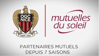 LOGC Nice et les Mutuelles du Soleil partenaires mutuels depuis 7 saisons [upl. by Carilyn]