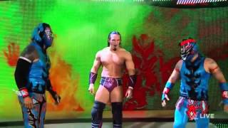 WWE Lucha Dragons y Neville Entrada [upl. by Chaille]