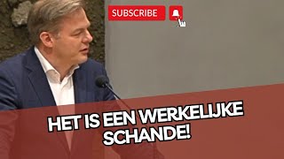 Pieter Omtzigt SLOOPT kabinet Rutte 4 Het is een werkelijke SCHANDE [upl. by Emera]