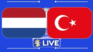 🔴 Niederlande  Türkei  EM 2024  Viertelfinale  Watchparty [upl. by Darda]