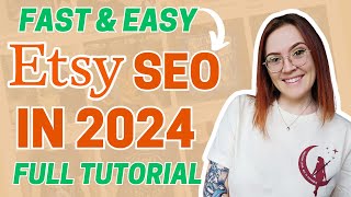 Complete Guide to Etsy SEO in 2024 using eRank 🎯 [upl. by Richlad769]