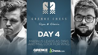 Magnus Leads The Charge As Ding MVL Look For Wins In Qualifiers GRENKE Chess Classic 2024 Rds 78 [upl. by Weatherley460]