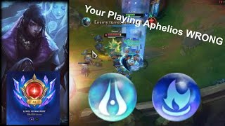 Your Playing Aphelios WRONG  Aphelios Gameplay [upl. by Falo747]