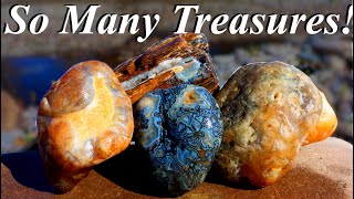 Epic Agates Ammonite Clusters amp an Insane TSA Phenomenal Rock Hunt on the Yellowstone River [upl. by Kecaj]