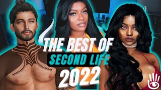 Best of Second Life 2022  Avatar Customization  Mesh Bodies heads AOs [upl. by Yunfei]