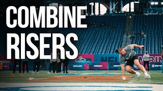 The Biggest Standouts from the NFL Combine [upl. by Arikihs796]