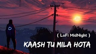 Kaash Tu Mila Hota Slowed  Reverb LoFi MidNight  Jubin Nautiyal  Lyrics  Musical Reverb [upl. by Feltie33]